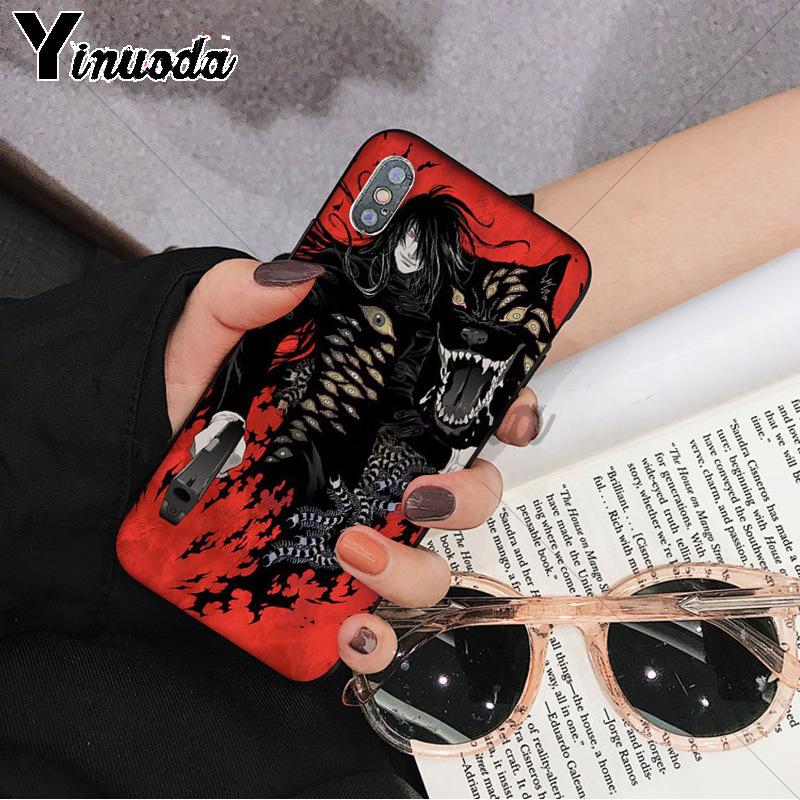 Anime Hellsing Alucard Fan Ultrathin Novelty Fundas Phone Case Cover for Apple iPhone 8 7 6 6S Plus X XS MAX 5 5S SE XR