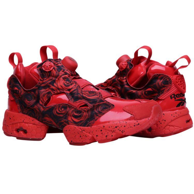 Reebok Instapump Fury Og Mu Unisex Rojo Primal Negro Día de San Valentín Dv9585
