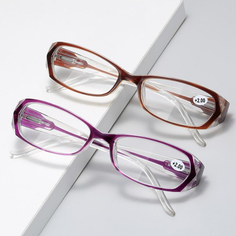 

Женская мода ретро очки для чтения против синего света смоляные очки для пресбиопии пружинные ножки очки для дальнего света очки для пресбиопии