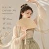 Portable Retro Hand Fan Antique Classical Folding Fan Women's Folding Fan  Wedding Decoration