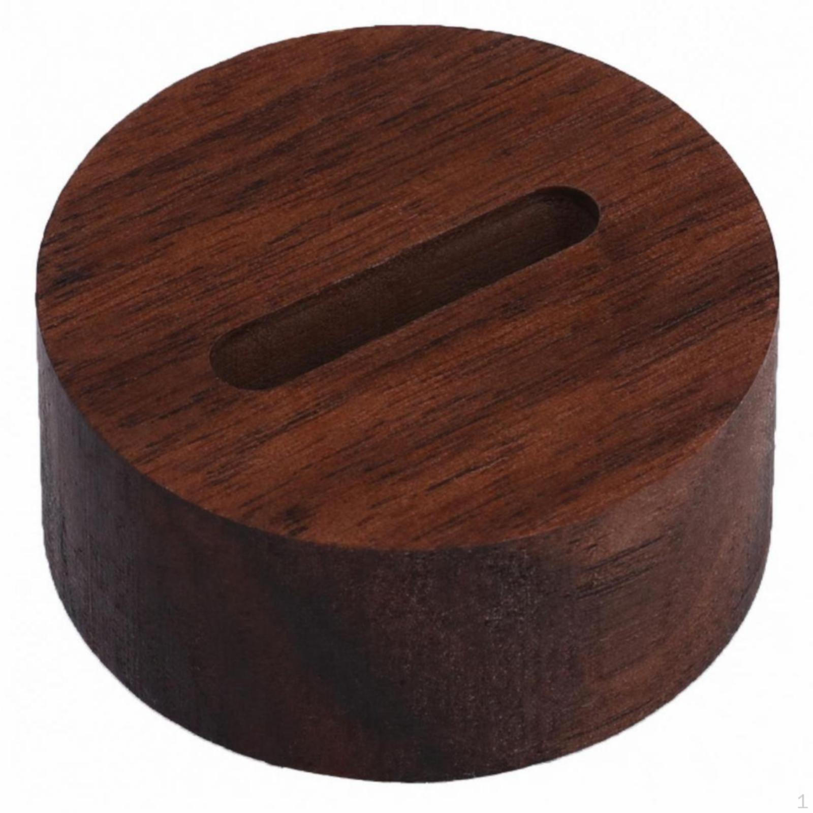 Walnut Wood Band Display Sturdy rack for Jewelry Store, Shop Counter, Market Stall