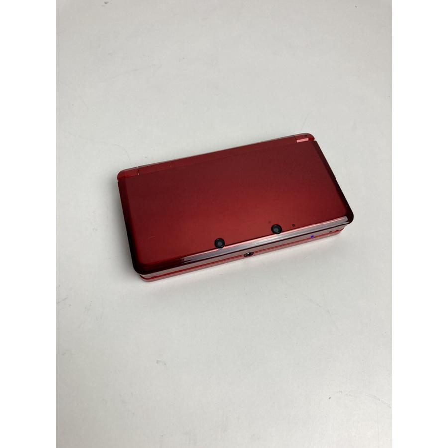 Nintendo 3DS CTR-001 Flare Red With Stylus Console Operation Check! Startup Confirmed Stylus