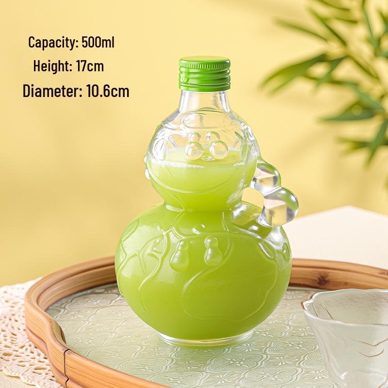 

Fruit Wine, Milk Tea, Coffee, Gourd Health Wine Glass Bottle Ornament