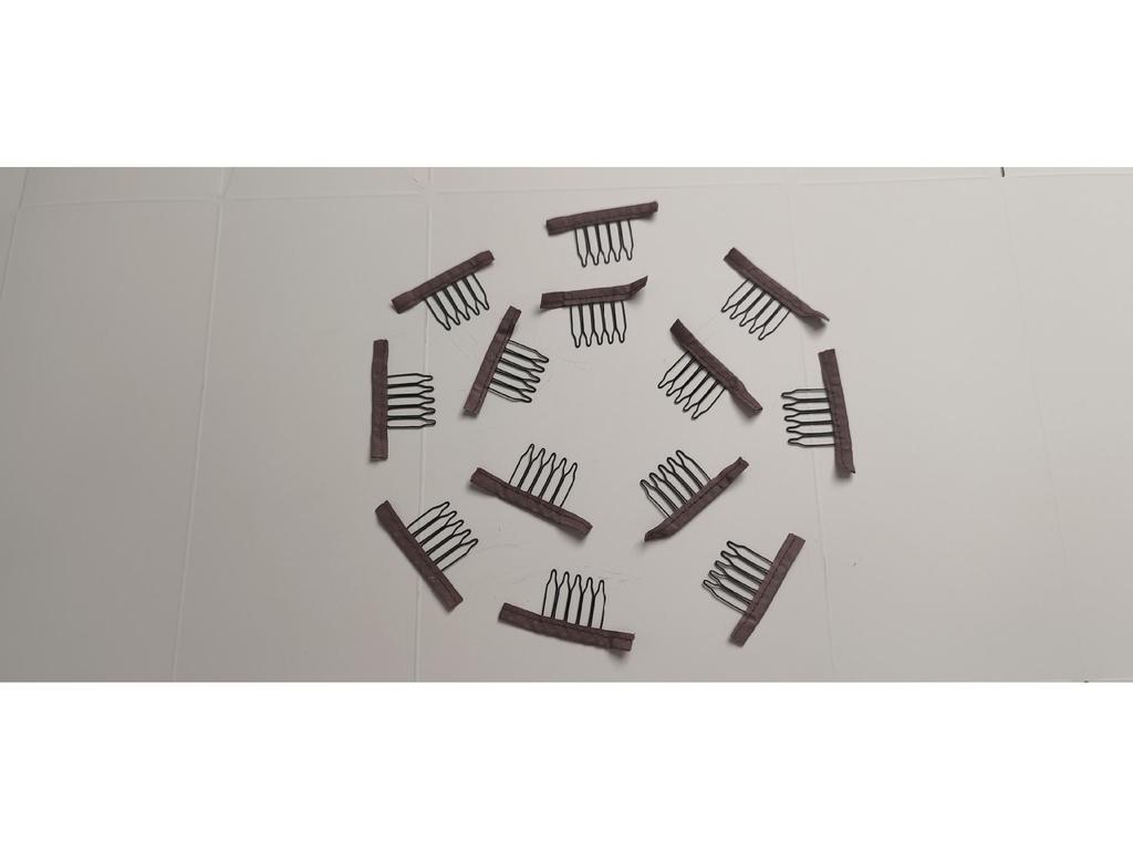Wig Accessories: Net Cap, Steel Fork, Hair Comb, Clips, Hairpin Insert