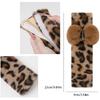 2 Pack Seat Belt Cover Pad, Cute Plush Leopard Print Seatbelt Covers Seatbelt Shoulder For More Comfortable Driving, Plush Fluffy Soft Seat Belt