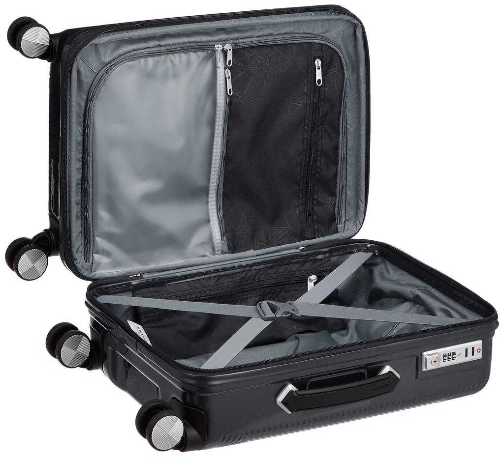 Suitcase Carry Case Volant Spinner Expandable S Size L 55cm Warranty Included 36L 55 Cm Black [Samsonite] 55/20 Carry-on 36/44 2.9kg