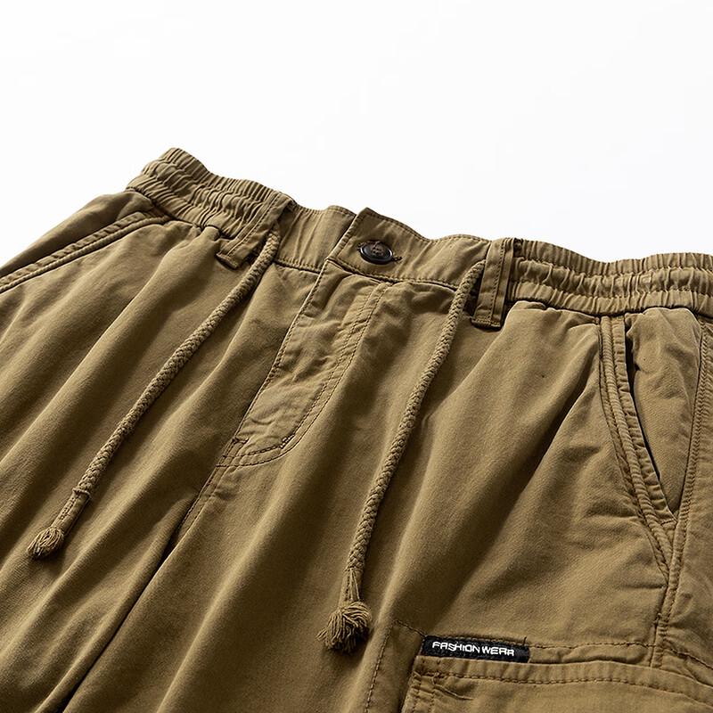 Men's Casual Cargo Shorts with Large Pockets