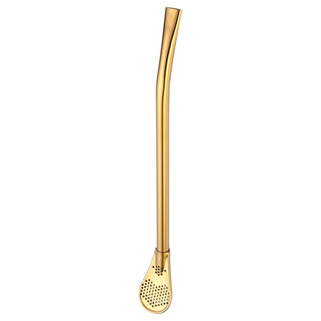 304 Stainless Steel Filter Straw Mixing Spoon Straw Filter Straw