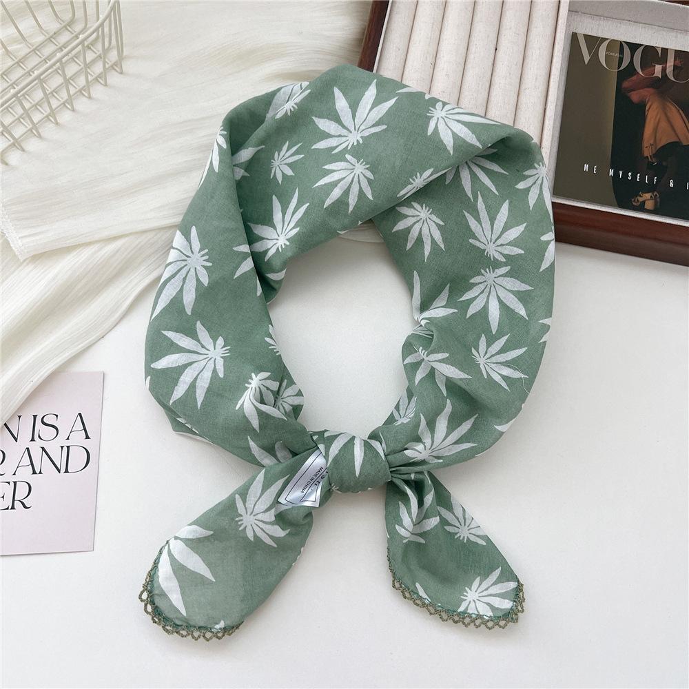 68*68cm Square Scarf Headband Accessories Handkerchief Neckerchief Hairscarf Hairscarf Bandanas