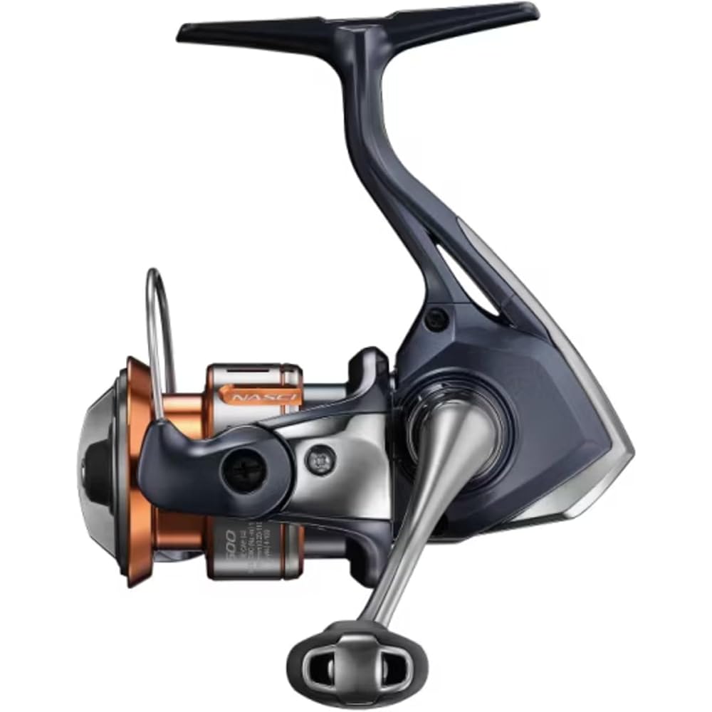 Shimano Nasci 500 Spinning Reel 26 Ball Bearings Lightweight Fishing Gear