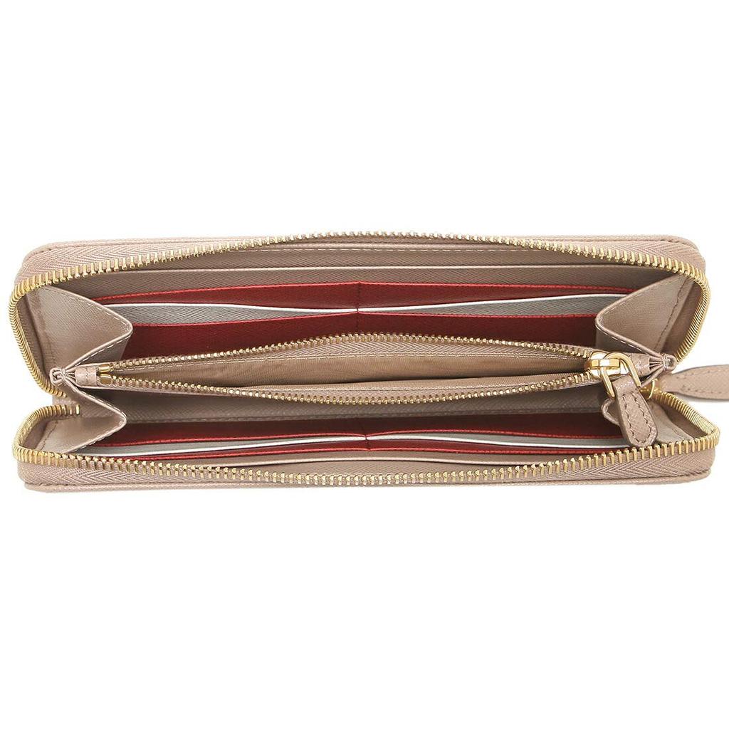 Long Wallet Saffiano Multicolor Beige Red 1ML506 ZLP F0KNX [Prada] [Prada] Women's [Item]