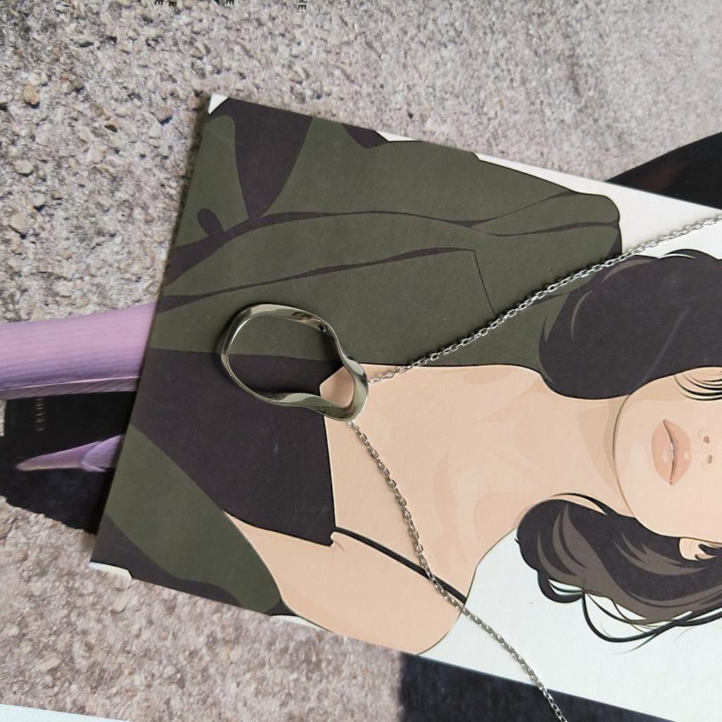 Серебряное колье с без камней, вес изделия 4,01 гр (2191919)