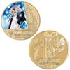 Death God Kurosaki Ichigo Anime Die-cast Metal Commemorative Coin Badge Gift