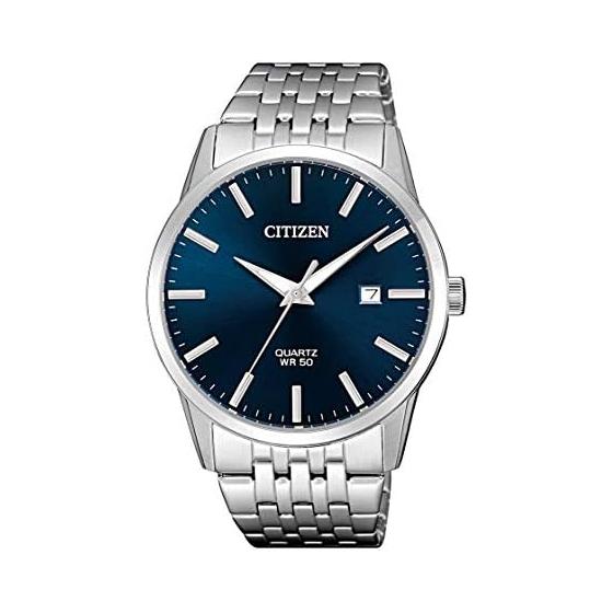 

[Citizen] CITIZEN Quartz Men s Watch BI5000-87L Blue Dial Silver Overseas Model [Parallel Import]