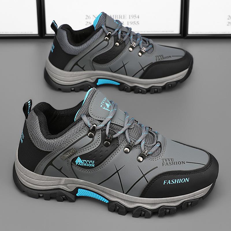 

Модная мужская обувь, кроссовки для улицы, обувь для путешествий, внедорожная повседневная обувь, нескользящая обувь для бега и альпинизма, мужская низкая обувь больших размеров, обувь для хайкинга 39 серый