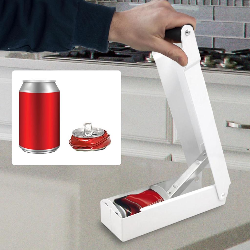 Dosenzerkleinerer für Recycling Schwerlast-Aluminiumdosenzerkleinerer Tragbare Quetschmaschine für Recycling-Metallkonserven Sicher und Effizient