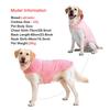 Reversible Large Dog Clothes Soft Fleece Sweater Jacket For Medium Big Dogs Golden Retriever Labrador Coat Costume Pet Outfits