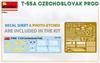 Miniart 1/35 Yugoslav Army T-55A Czechoslovakian Plastic Model Kit MA37084