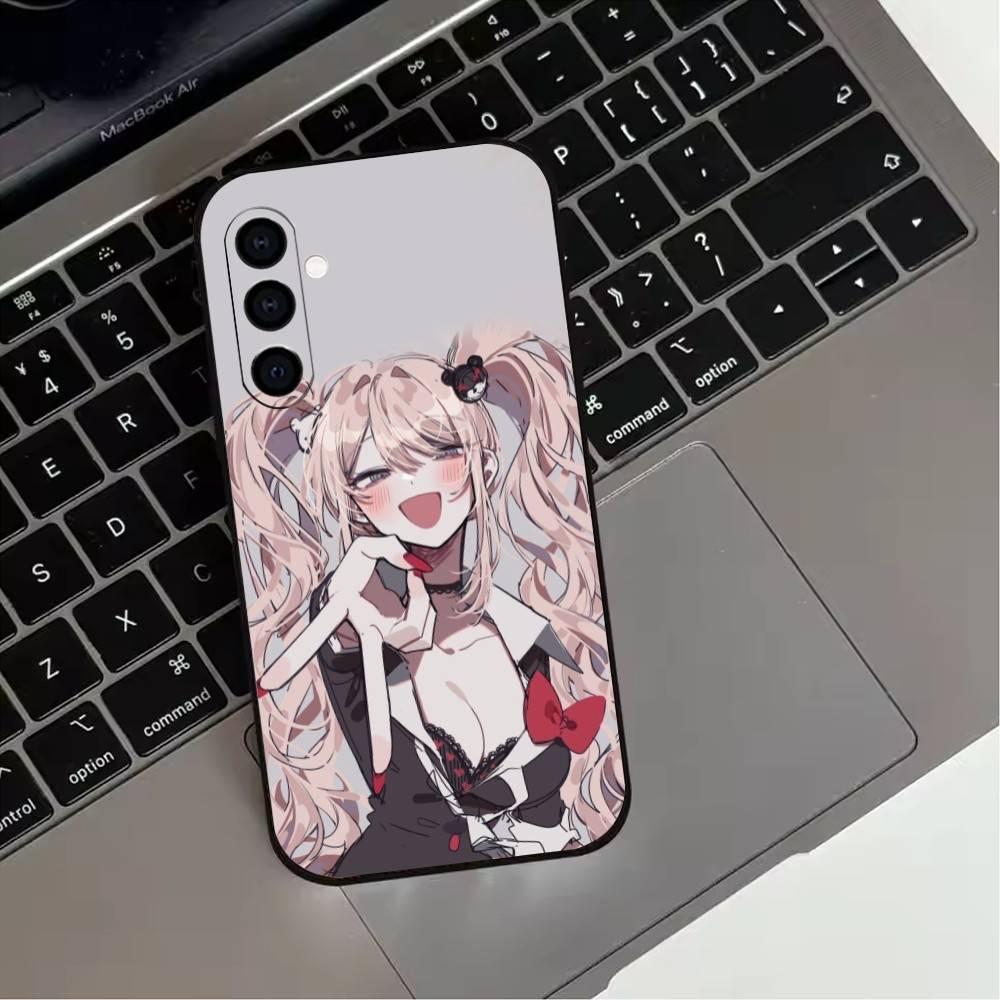 Sweet J-Junko Anime Enoshima-es Phone Case For Samsung Galaxy A73,A72,A71,A70,A53,A52,A51,Soft Silicone Black Cover