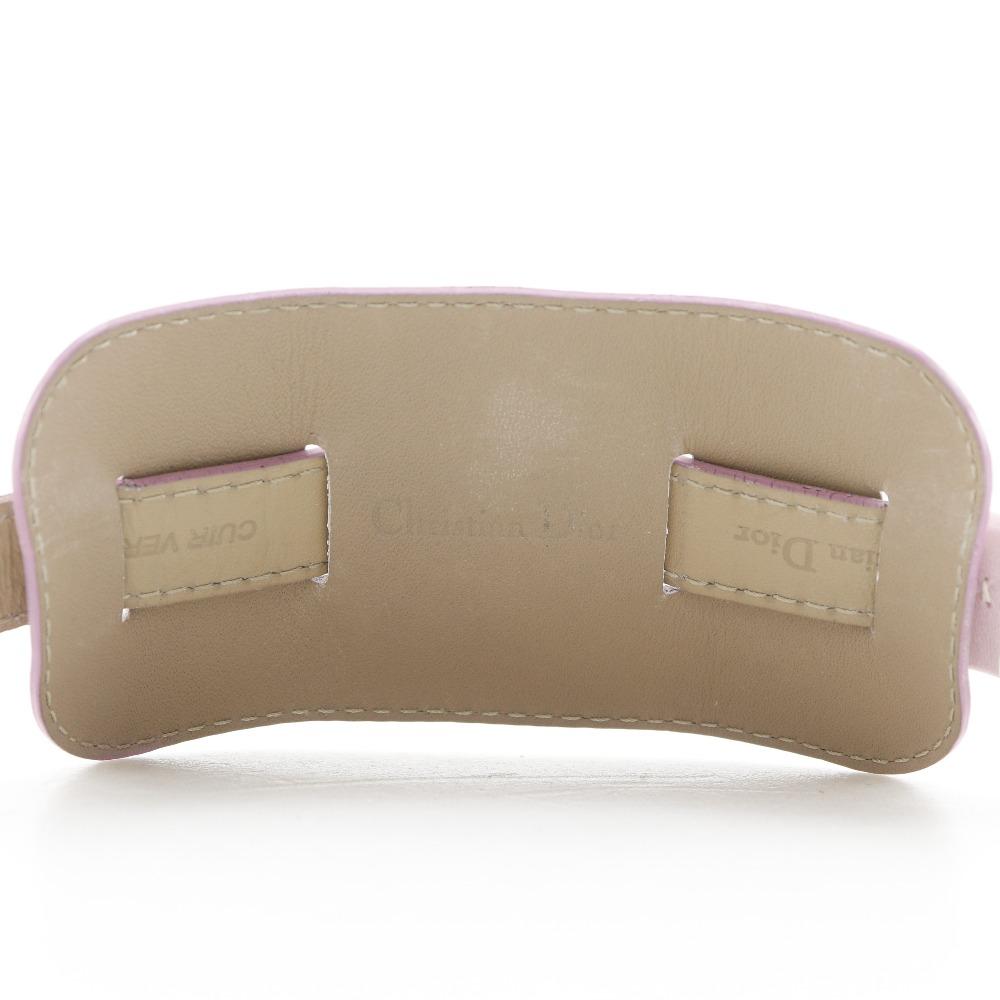 Dior Maris Watches D78-109 White shellDial Stainless Steel/leather Quartz Analog display Women Used