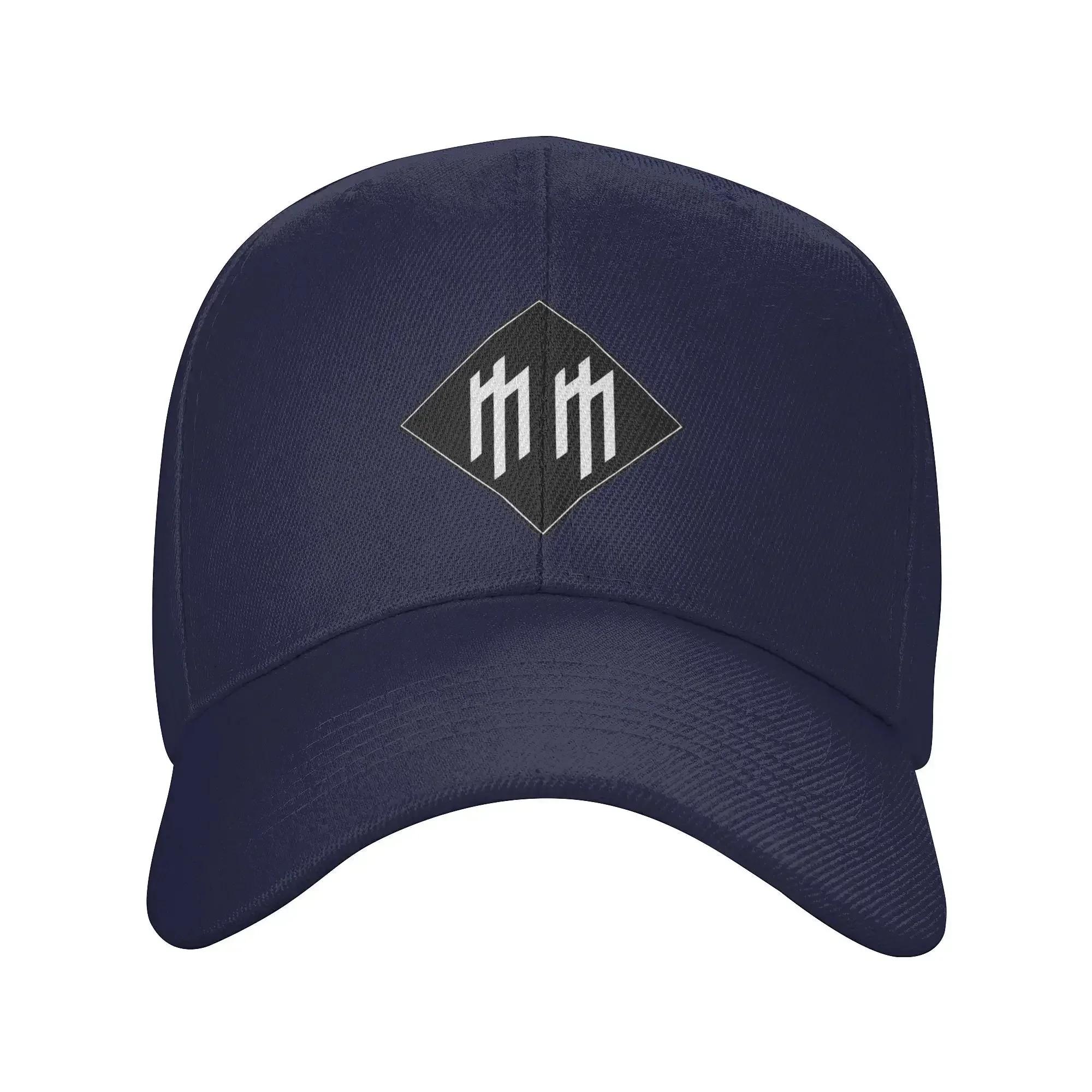 

MM Logo Cap Men Women Trendy Headwear Marilyn Manson Baseball Caps Adjustable Adjustable
