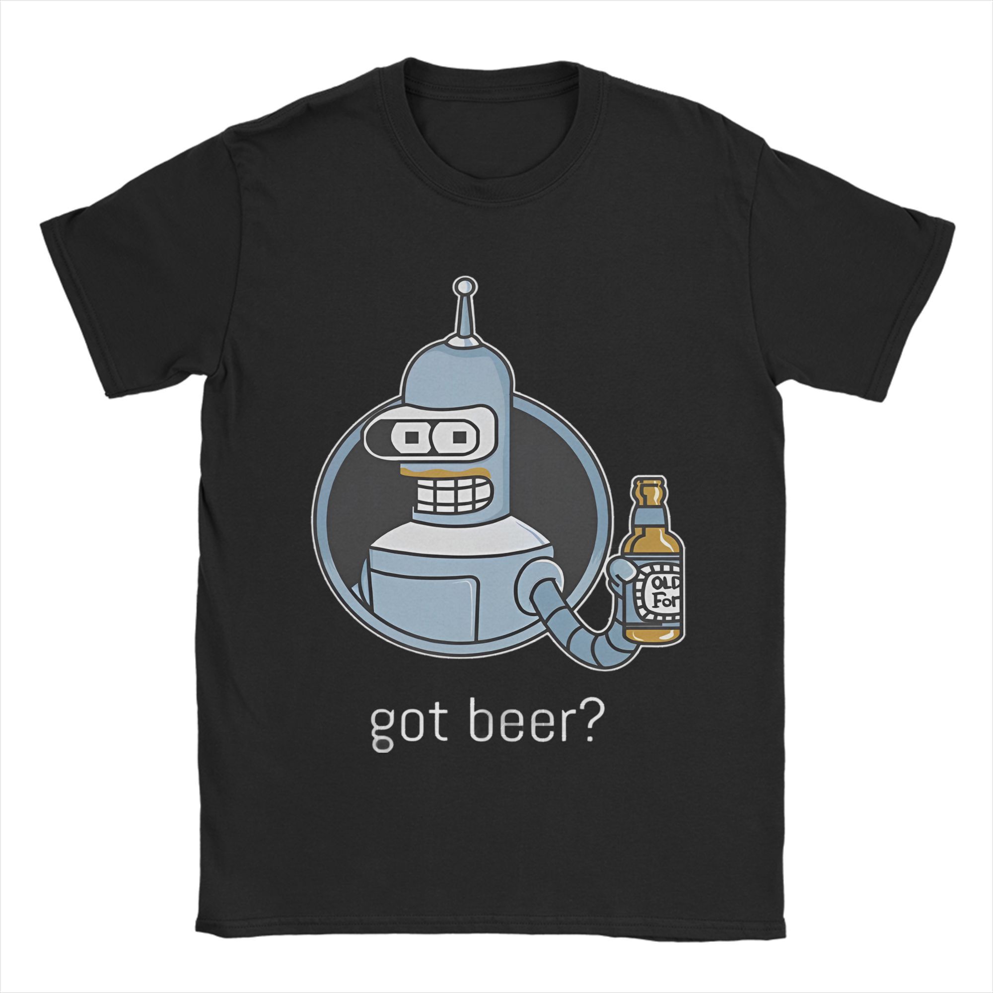

F-Futuramas men s T-shirt Summer New T-shirt 100% cotton T-shirt Short-sleeved T-shirt with Planet Express M