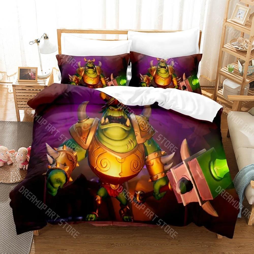 3D Printed Spyro Reignited Trilogy Spyro Dragon Bedding Set for Boys Girls Duvet Cover Twin Queen King Full Single Double Sizes