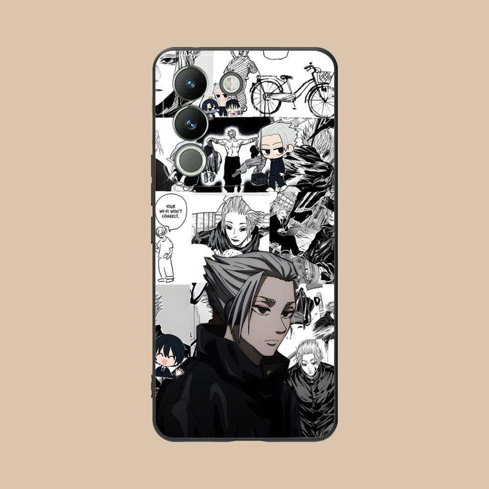 Sakamoto Days Gaku Phone Case for VIVO Y77 76 75 74 73 72 58 56 55 51 50 38 36 Y19 Y18 Y03 Y01 5G Colorful Printing Cover Luxury