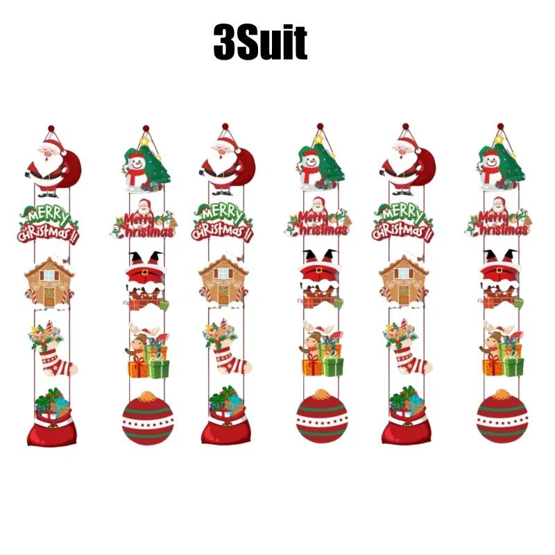 Christmas Decorations 2025 Party Door Hanging Decorations Christmas Senior Door Hanging Banner Hangers Party Supplies