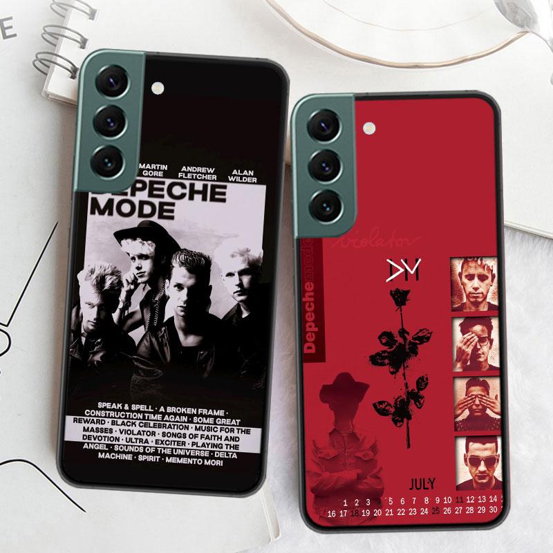 Rock Band Depeches Modes Phone Case Samsung A14 A24 A34 A54 A03S A04S A13 A23 A33 A53 A73 A70 A50S A30 A40 A71 A51 A41 A31 A20E