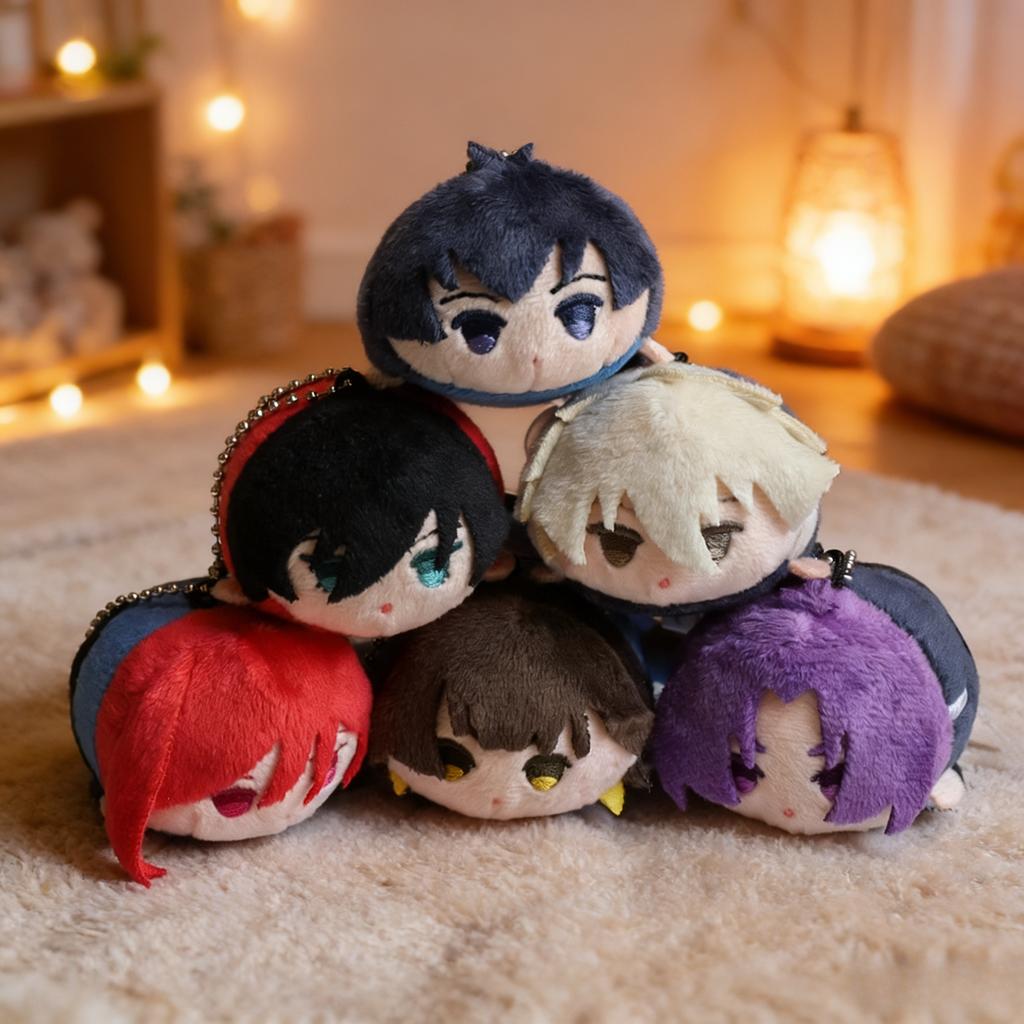 Portachiavi Ciondolo Peluche Blue Lock Bachira Meguru Isagi Yoichi Chigiri Hyoma Mikage Reo Itoshi Rin Nagi Seishiro Mini Ciondolo