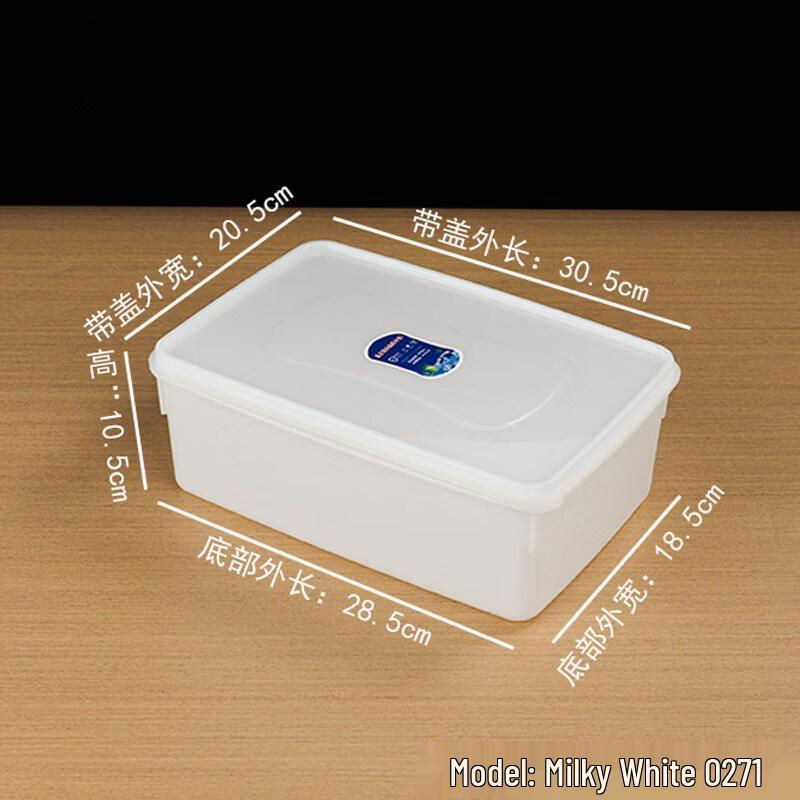Food Grade Rectangular Plastic Storage Box