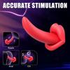 Wireless Remote Control Tongue Vibrator Nipple Breast Stimulator Clitoris Vagina G-spot Massager 2 In 1 Female Masturbator