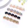 Hot Sale 5 Colors Korean Crystal Pearl Elegant Women Barrettes Hair Clip Hairpins Girls Hair Accessories Dropshipping