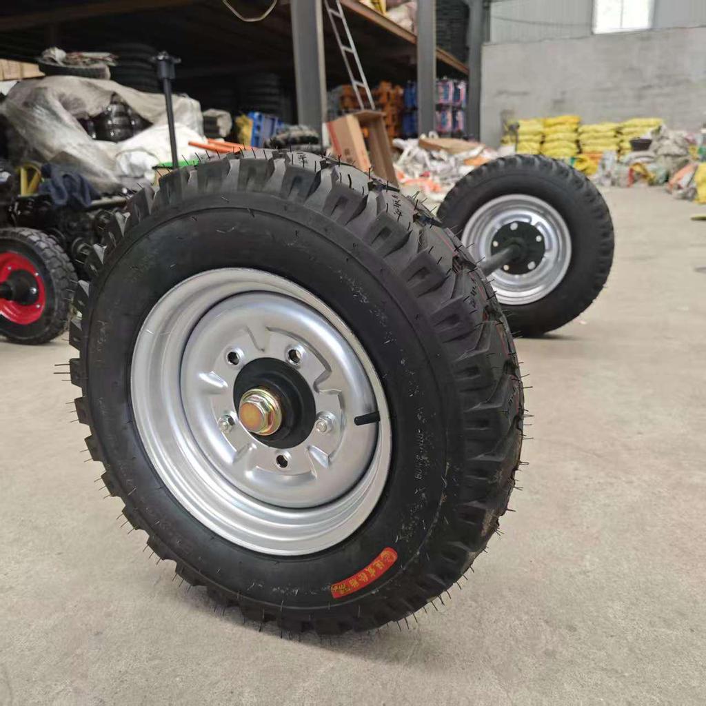 Inflatable Rubber Tires 500-12 for Agricultural Machinery & Horse-drawn Carriages