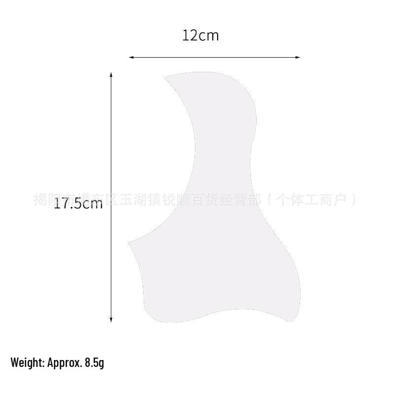 Colorful Painted Pickguard Accessories for 38" 40" 41" Acoustic Guitars