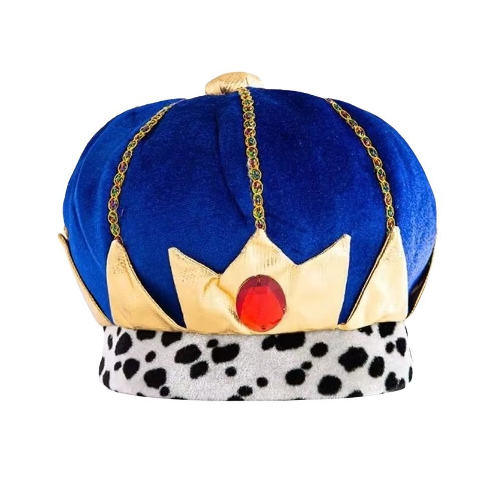 Costume Props King Crown Hat Gold Crown Christmas Show Hat Gifts Pharaoh Hat Halloween Party