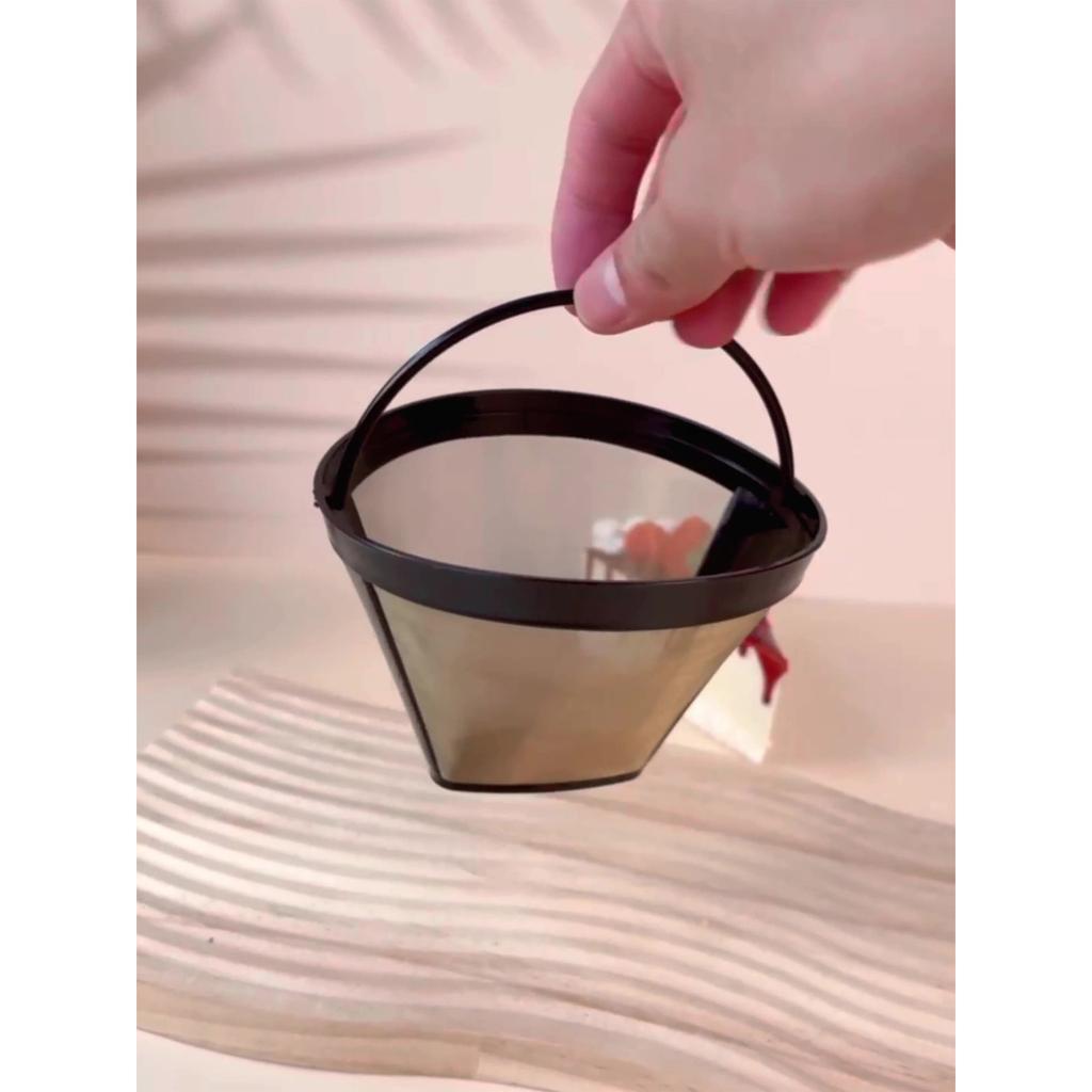 Stainless Steel Coffee Filter Hand Pour Over Coffee Pot Without Filter Paper Drip