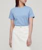 MUSINSA STANDARD WOMAN Women'S Basic Crew Neck T-Shirt [Sky Blue]