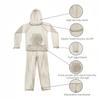 Mesh Insect Protection Suit with Hood and Full Coverage for Outdoor Hiking Camping Fishing Lightweight Breathable Insect Shield Outfit
