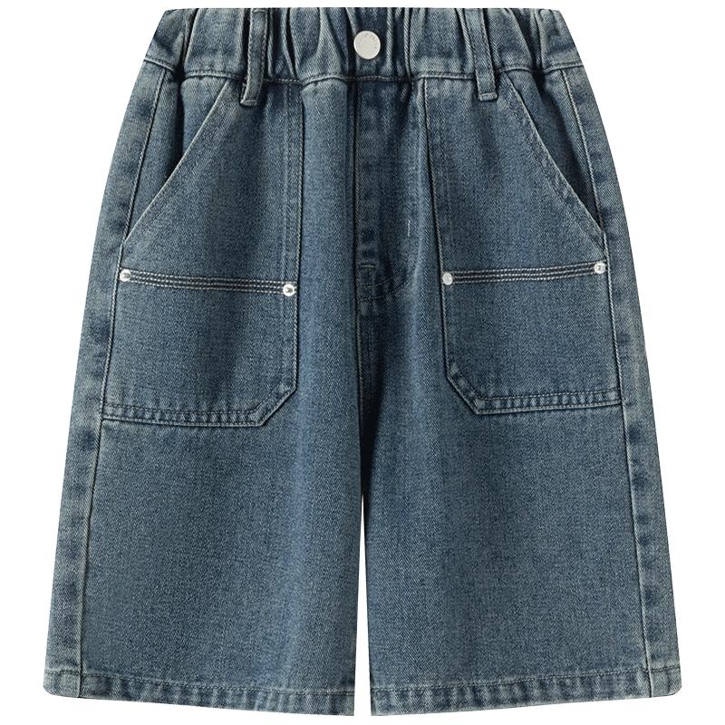 Boy's Loose Fit Denim Shorts