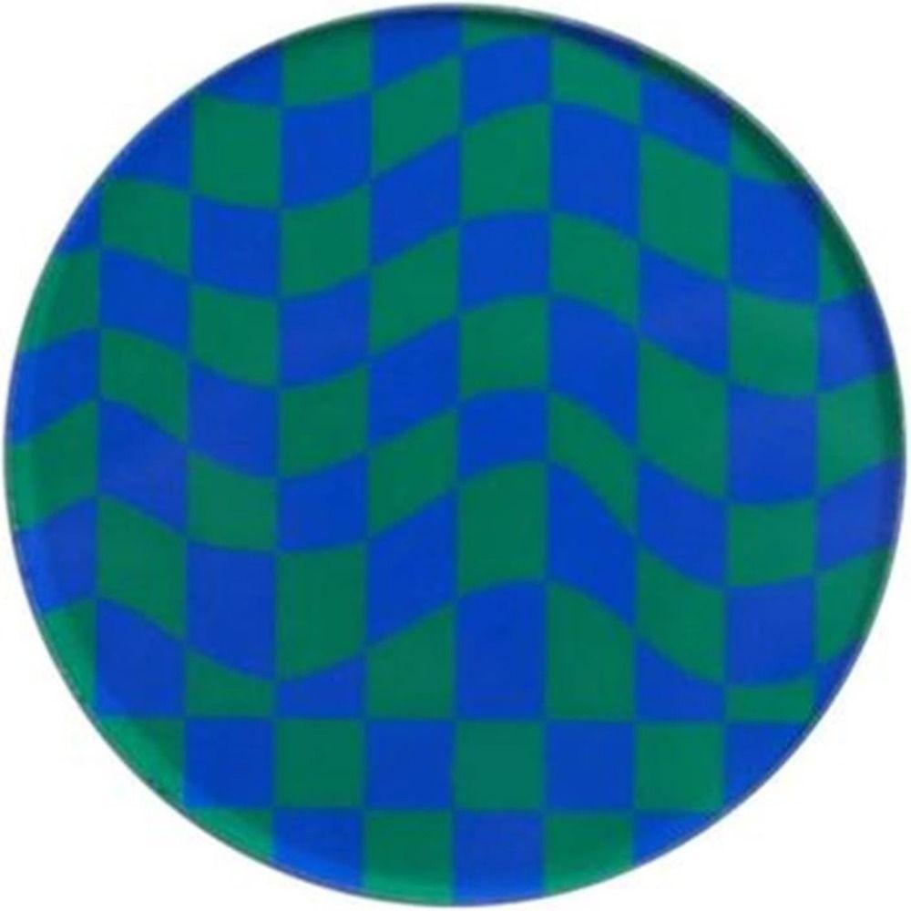 Non-Slip Checkerboard Acrylic Coaster Heat Insulation Drinks Placemat Simple Bowl Pad  Table