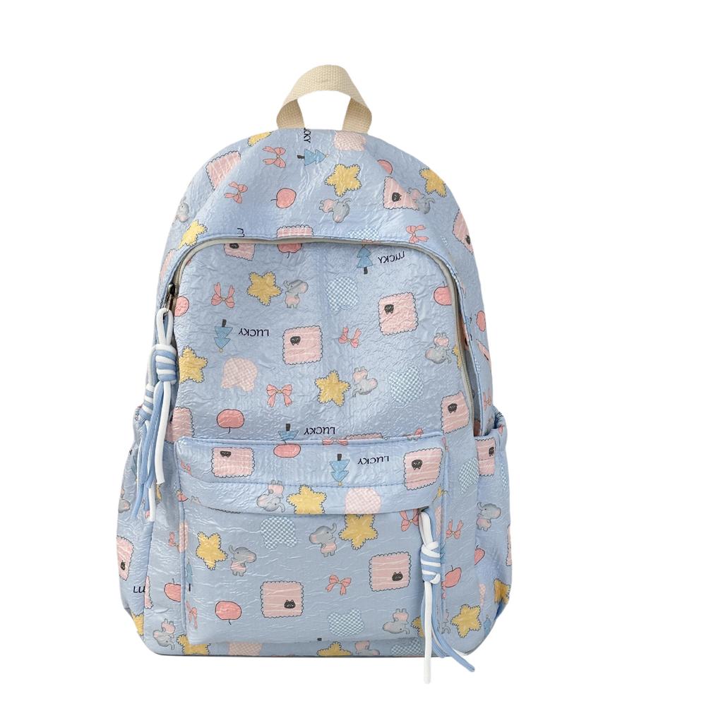 School bag High value college student school bag ins Cute large capacity soft girl girl backpack Versatile travel backpack