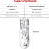 T5 2W 12V Halogen Bulb for Car: Instrument, Side, Reversing, Reading, Signal Lights