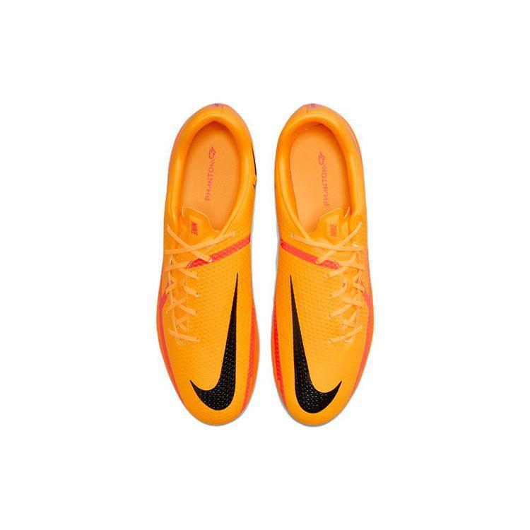 Nike Phantom GT2 Academy Round Toe Lace-Up AG (Rubber Short Studs) Slip-Resistant Durable Support Shock-Resistant Soccer Shoes Men Sneaker DC0798-808