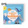 Kids Doodle Book Kids 5 Themes 50 Pictures Stimulate Imagination Portable Mini Graffiti Book with Simple Patterns