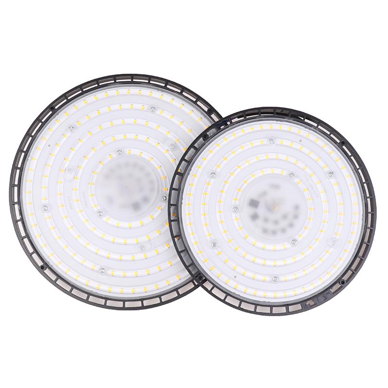 100/150/200W 3500/6500K Ufo Led High Bay Lights Waterproof Commercial Industrial Market Warehouse Garage Workshop Lamps