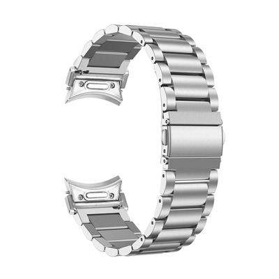 For Samsung Galaxy Watch7 40mm/44mm Strap Quick Release Connector Stainless Steel Watch Band