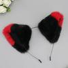 Masquerades Party Hair Hoop Animal Ear Plush Headband/Tail Girl Hair Ornaments