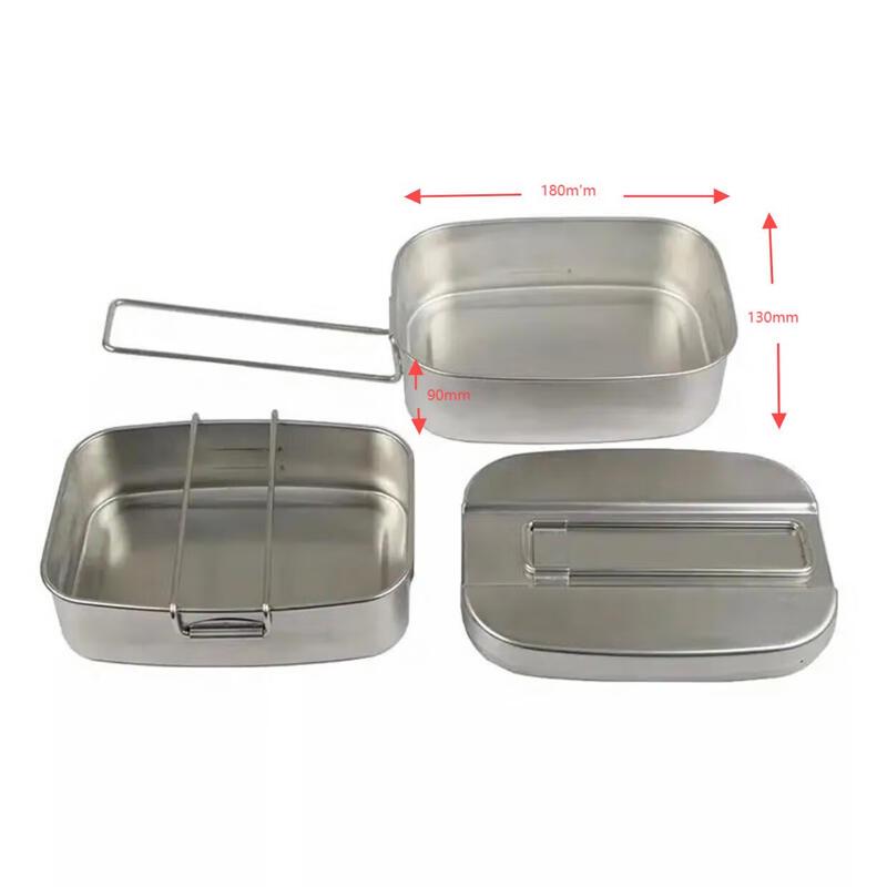 Food Grade Aluminum Alloy Lunch Box